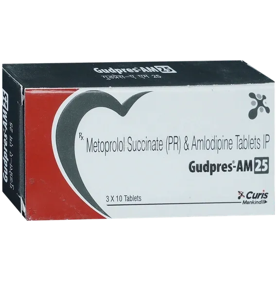gudpres am 25mg tablet 10's